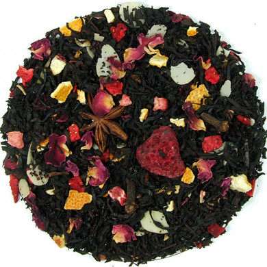 Czarna Herbata – Zimowy Wieczór – z Owocami i Przyprawami