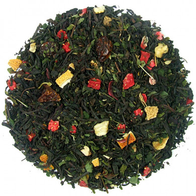 Herbata Czarna Smakowa - Ceylon Czas Relaksu Melisa z Owocami