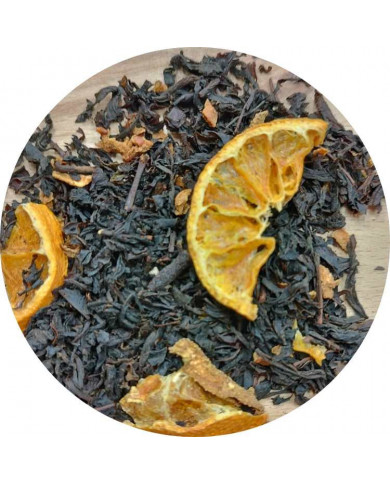 Herbata Czarna Smakowa - Mandarynka z pigwowcem