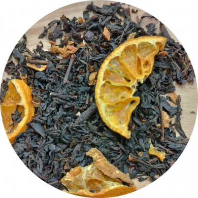 Herbata Czarna Smakowa - Mandarynka z pigwowcem