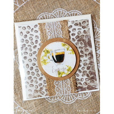 Kartka Okolicznościowa - Kawa